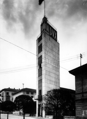 Federico Maggia: torre Littoria, Biella 1938. Portrait